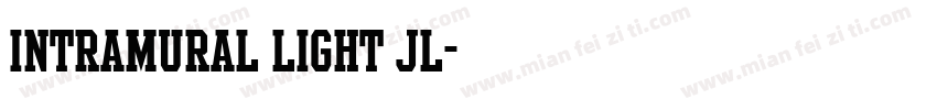 Intramural Light JL字体转换